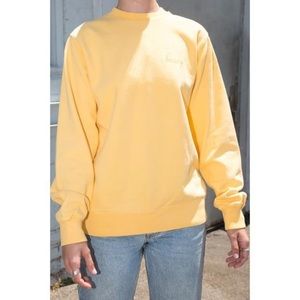 Brandy Melville Honey Crewneck